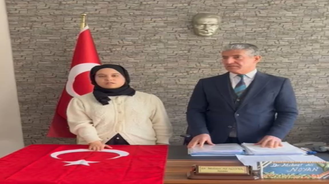 Müdürlüğümüz Personeli Memur Şeyda Evren'in Yemin Töreni