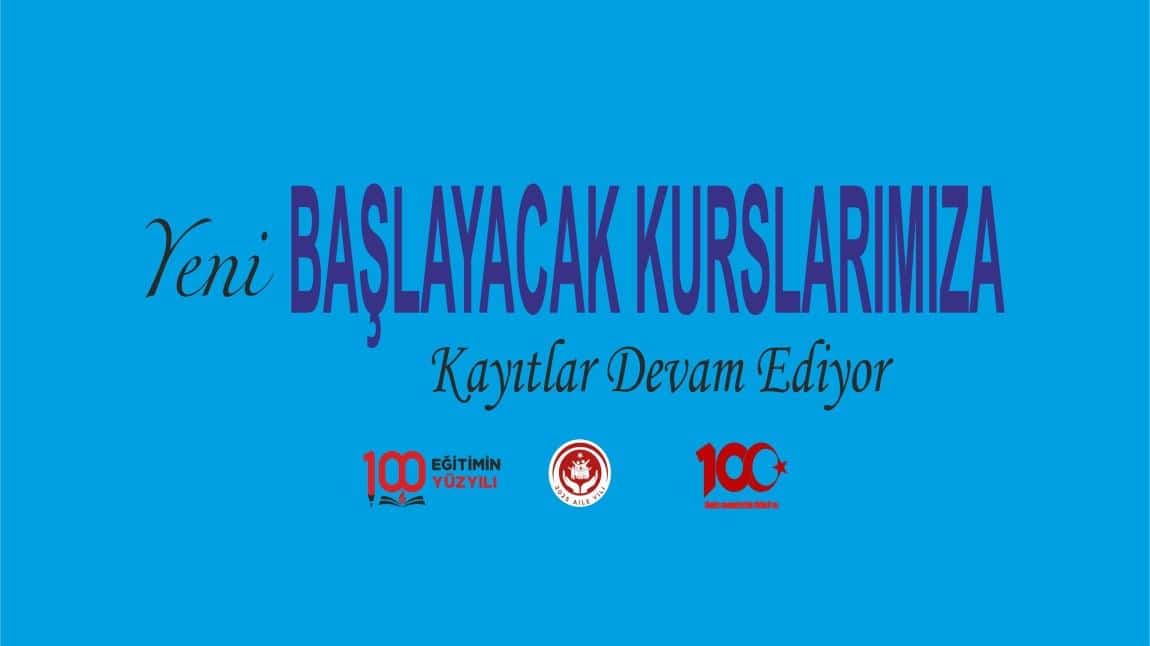 Yeni Başlayacak Kurslarımıza kayıtlar Devam Ediyor
